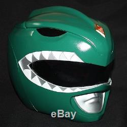 11 Costume Cosplay Mask Mighty Morphin Green Power Ranger Helmet