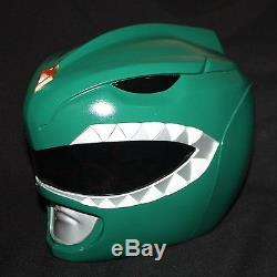 11 Costume Cosplay Mask Mighty Morphin Green Power Ranger Helmet