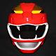 11 Costume Cosplay Mask Power Ranger Wild Force Gaoranger Gao Red Helmet PR10