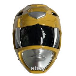 11 Power Rangers Boy Tiger Ranger GRP Helmet Cosplay Full Mask Halloween Yellow