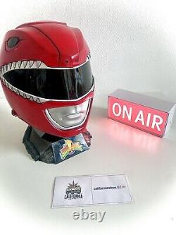11 Resin / Helmet Red Ranger Headsets Mighty Morphin Power Rangers Cosplay