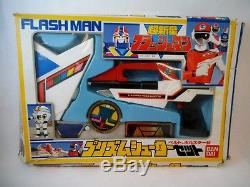 1986 Bandai Japan Sentai Flashman Blaster Helmet Cosplay Pre MMPR Power Rangers