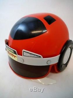 1989 Bandai Japan Sentai Turboranger Blaster Helmet Cosplay MMPR Power Rangers
