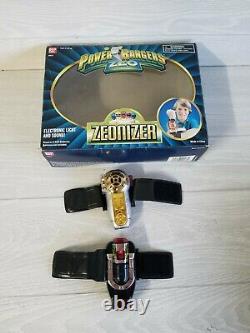 1996 Bandai Power Rangers Zeo Gold Ranger Zeonizer with Original Box Cosplay #2577