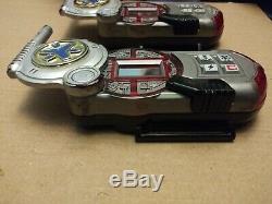 2x Power Rangers Lightspeed Rescue 99 MORPHER WORKS! No Strap Cosplay Sounds