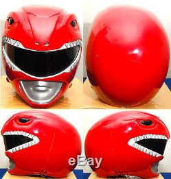 ANIKI COSPLAY Power Rangers Zyuranger Tyranno Red Ranger helmet mask