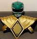 ANIKI MMPR Green Power Ranger Cosplay Helmet Rare Collectible Dragon Shield Set
