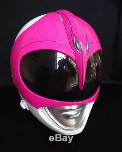ANIKI Mighty Morphin PINK POWER RANGER HELMET for Prop or Cosplay