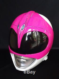 ANIKI Mighty Morphin PINK POWER RANGER HELMET for Prop or Cosplay