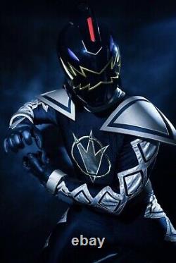 ANIKI Power Rangers Dino Thunder Black Ranger AUTOGRAPHED JDF Cosplay Costume