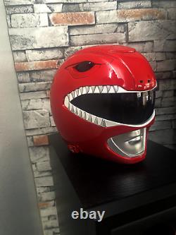 ANIKI RARE Screen Accurate MMPR Red Power Ranger Cosplay Helmet ThreeZero