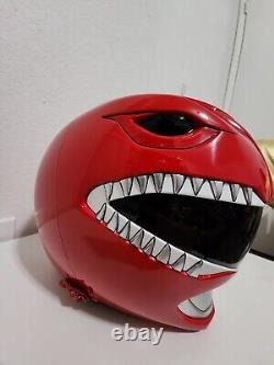 ANIKI Red MMPR Power Ranger Cosplay Helmet