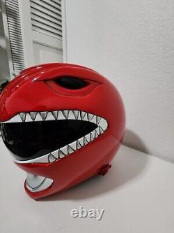 ANIKI Red MMPR Power Ranger Cosplay Helmet