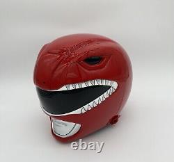 ANIKI Red MMPR Power Ranger Cosplay Helmet Mask Collectible Replica