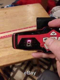 AT Power Ranger Rangers TIME FORCE QUANTUM Morpher Red Rare! Cosplay! Works