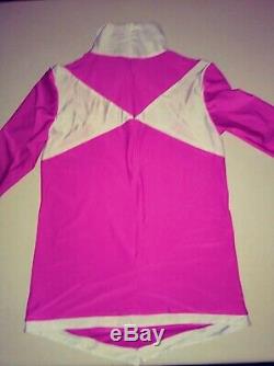 Adult Pink Power Ranger L XL with Real Boots Size 7 Cosplay Halloween Comicon