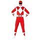 Adult Red Power Ranger Costume for Men, Halloween Costume Cosplay