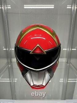Aniki Cosplay Helmet Red Omega Ranger