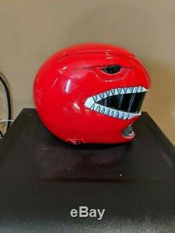 Aniki Cosplay MMPR Red Ranger Helmet Used(Primarily for Cosplay)