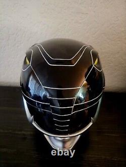 Aniki Cosplay Mighty Morphin Power Rangers Black Ranger Helmet