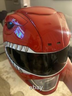 Aniki Cosplay Mighty Morphin Power Rangers Red Ranger Cosplay Helmet