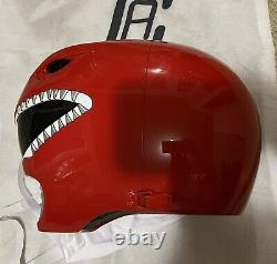 Aniki Cosplay Mighty Morphin Red Ranger Helmet Replica