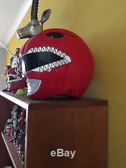 Aniki Cosplay Power Ranger Red Ranger Helmet Mask