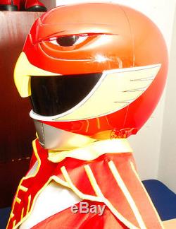 Aniki Cosplay Power Rangers Jetman Red Hawk helmet sentai picture books