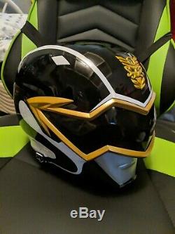 Aniki Cosplay Power Rangers Megaforce Goseiger Black Helmet