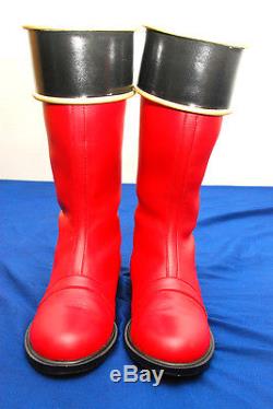 Aniki Cosplay Power Rangers Mystic Force Magiranger leather gloves boots Size 10