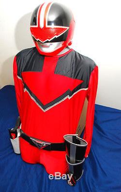 Aniki Cosplay Power Rangers TimeForce Timeranger Quantum TimeFire costume suit