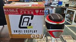 Aniki Cosplay Power Rangers in Space Red Space Ranger Helmet GREAT