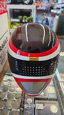 Aniki Cosplay Power Rangers in Space Red Space Ranger Helmet GREAT