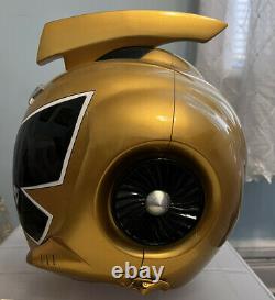 Aniki Cosplay RPM Gold Ranger Helmet