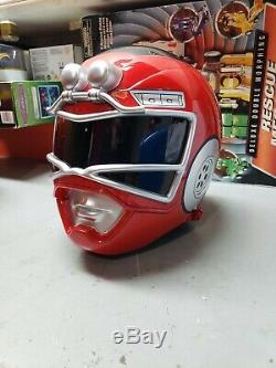 Aniki Cosplay Red Power Rangers Turbo Helmet Tommy