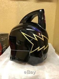 Aniki made Power Rangers Dino Thunder black ranger cosplay helmet