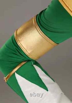 Authentic Adult Power Rangers Green Ranger Costume