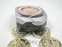 Bandai 1991 Power Rangers Power Morpher 5 Coins Sounds/Lights Cosplay Vintage