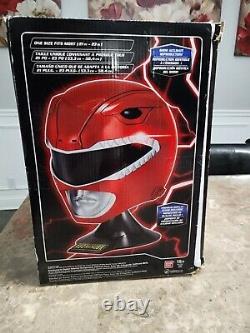 Bandai Legacy Red Mighty Morphing Power Ranger Cosplay Wearable Helmet