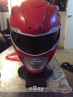Bandai Legacy Red Ranger Helmet 11 Mighty Morphin Power Rangers MMPR Cosplay