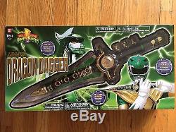Bandai Mighty Morphin Power Rangers Green Ranger Legacy Dragon Dagger Cosplay