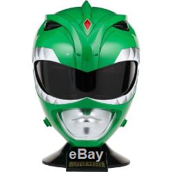 Bandai Mighty Morphin Power Rangers Legacy Green Ranger Helmet 11 Scale Cosplay