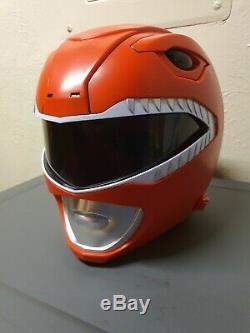 Bandai Mighty Morphin Power Rangers Legacy Red Ranger Helmet 11 Scale Cosplay