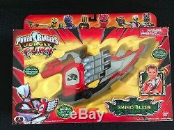 Bandai Power Rangers Jungle Fury Cosplay Rhino Blade Electoronic