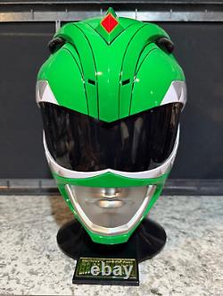 Bandai Power Rangers Legacy Green Helmet Open Box COMPLETE PRISTINE