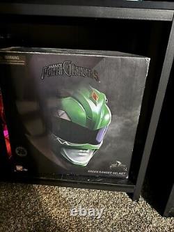 Bandai Power Rangers Mighty Morphin Legacy Ranger Helmet Green With Box Cosplay