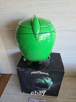 Bandai Power Rangers Mighty Morphin Legacy Ranger Helmet Green With Box Cosplay
