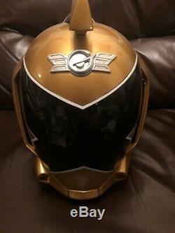 Bandai Power Rangers Mighty Morphin Power Rangers Rpm Gold Ranger Helmet Cosplay