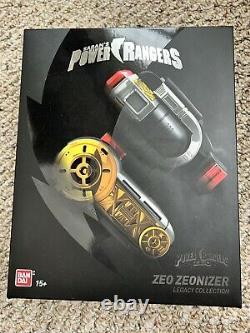 Bandai Power Rangers Zeo Legacy Zeonizer Changer Morpher Saban Proplica cosplay