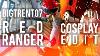 Bigtrent07 Red Ranger Cosplay Edit